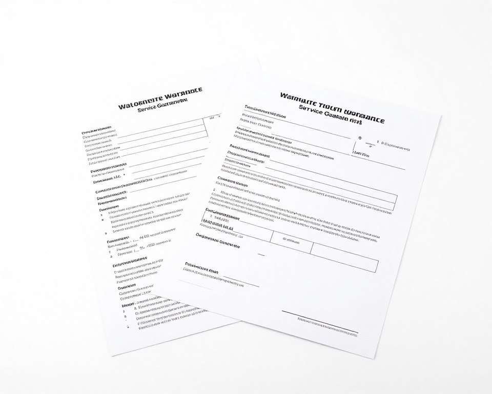 Warranty and support documentation